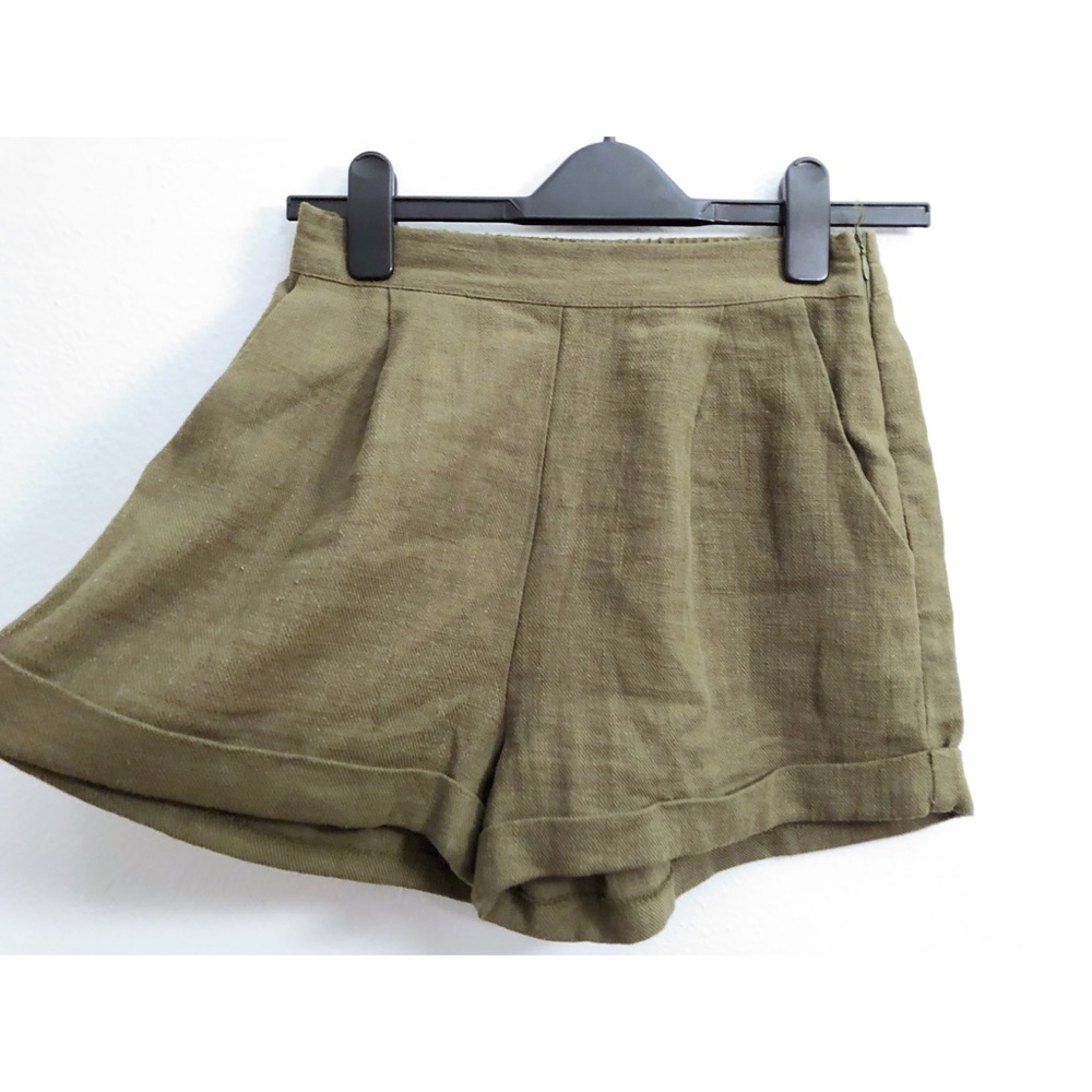Army Green Moon River Shorts